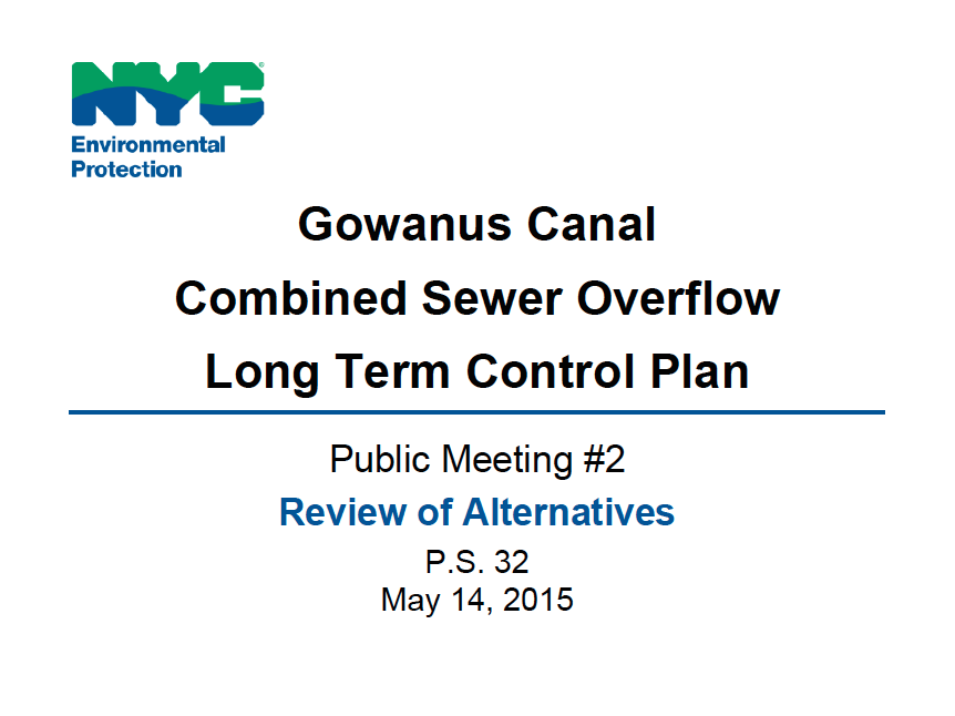 Gowanus Canal CSO LTCP